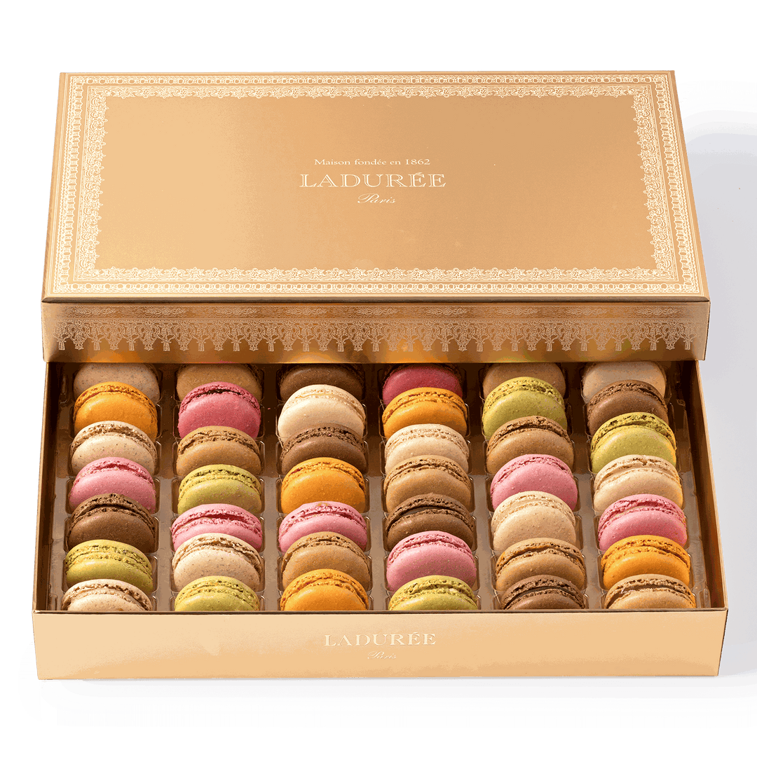 LADUREE Paris 【Sucre Sale シュリンク済2冊セット】 GIFT BOX of 54 Macarons - Prestige Delight In-Store – Ladurée Ireland