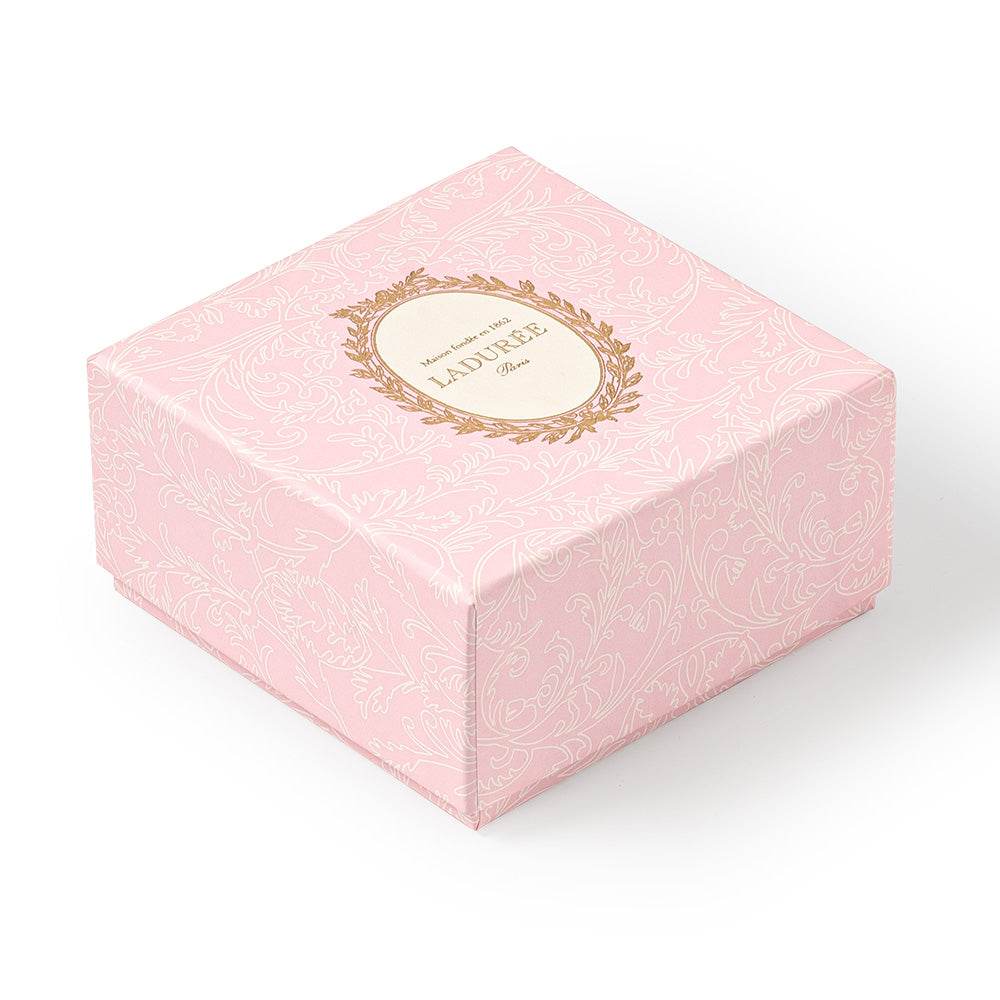 GIFT BOX of 8 Macarons - ARABESQUE (Ivory/Pink) Set – Ladurée Ireland